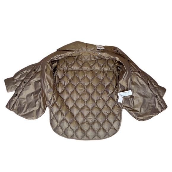 Miss Sixty Quilted Diamond Pattern Duck Down Jacket With Loose Fit - Picture 7 of 17